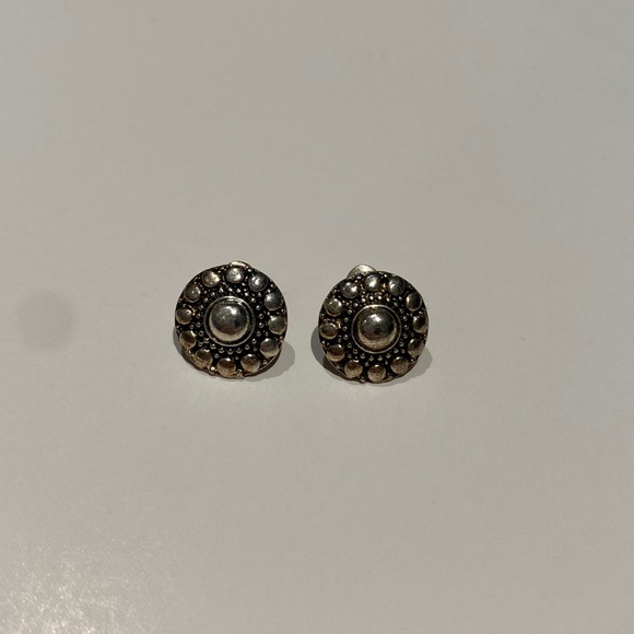 Vintage Sterling Silver Earrings - Picture 1 of 1